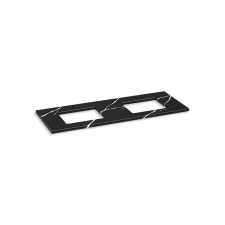 Kohler Quartz 61 Top W/ 2 Rect Um Cutout Ns 28258-EMQ